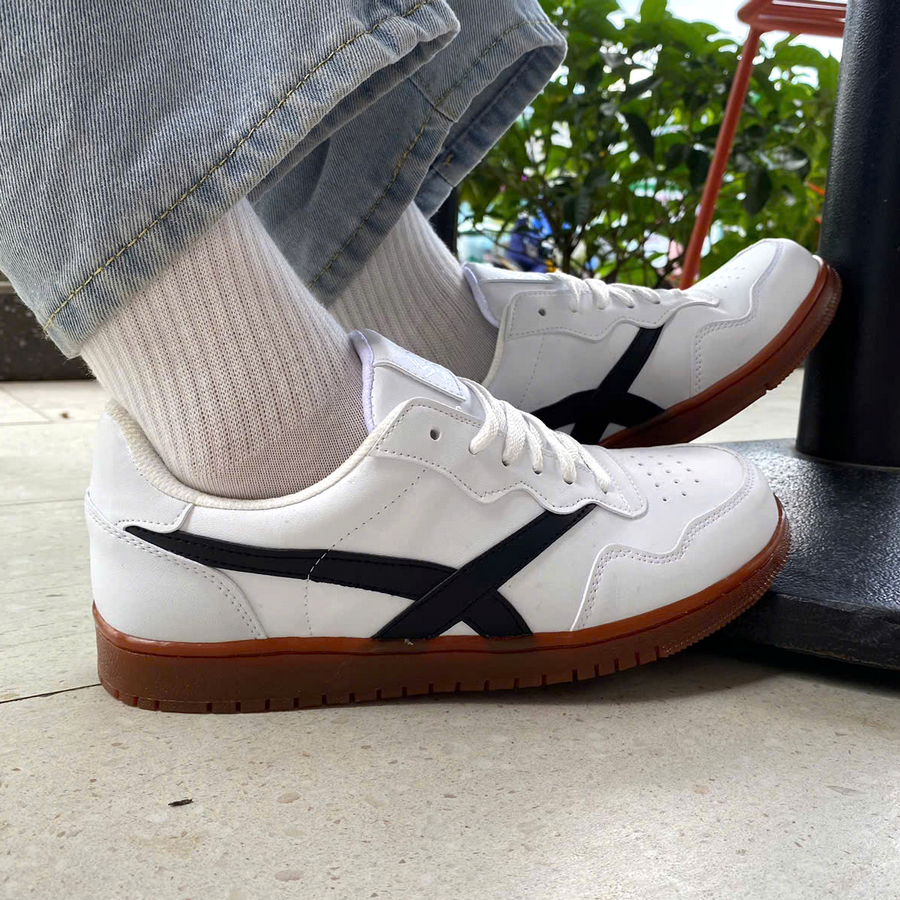 Giày Sneaker Inichi G1330 Trắng X Đen